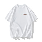 Nasa T Shirt Short Sleeve T-Shirt Summer Loose Couple Half Sleeve Top