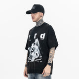 ERD T Shirts Men's Spring and Summer Printed Short Sleeve Heavy T-shirt