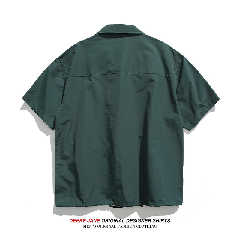 Men's Shirts Casual Short-Sleeved Shirt Men's Summer Loose Casual