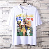 Basketball Sports T Shirt Loose Short Sleeve T-Shirt Boys Handsome Warrior Curry Basketball Sports Half Sleeve