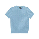 Ralph Lauren Knitted sweaters Ralph Lauren Knitted Short Sleeved Shirt Small Standard Twist Knitted Crew Neck Short Sleeve