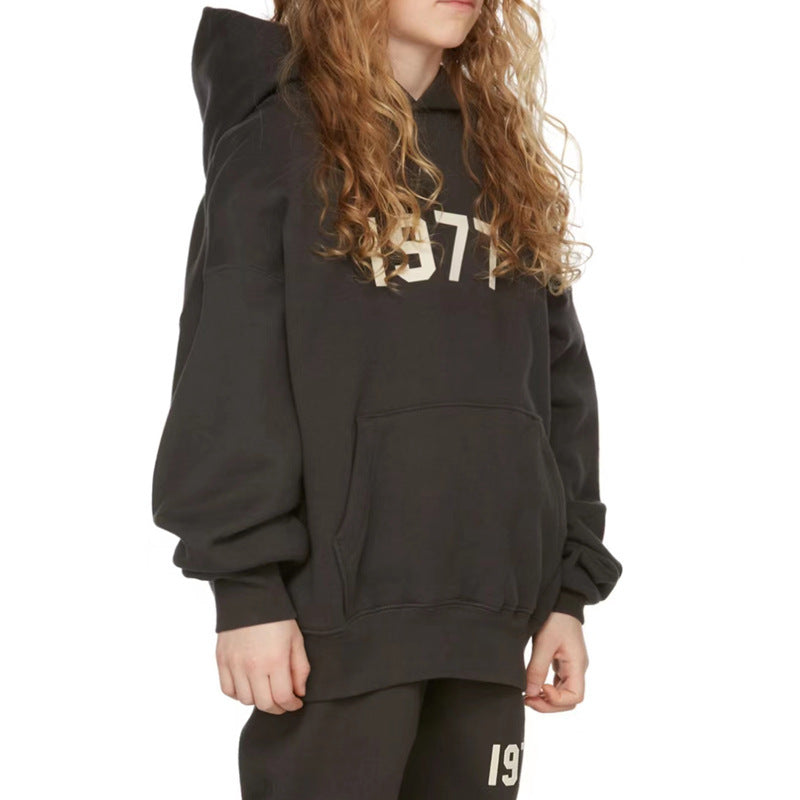 Fear of God Essentials Kids 1977 Hoodie Hooded Sweater Fashion Brand Autumn