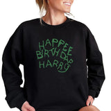 Hoodies Happee Birthdae Harry Magic