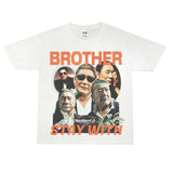 Film Star T Shirt Loose Heavy American Retro Street Cotton T-shirt Men and Women