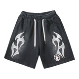 Men Shorts Wash and Do Old Casual Shorts Summer