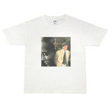Film Star T Shirt Loose Street Cotton Small Neckline T-shirt for Men and Women