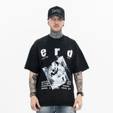 ERD T Shirts Men's Spring and Summer Printed Short Sleeve Heavy T-shirt