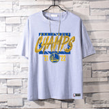 Basketball Sports T Shirt Loose-Fitting Pure Cotton Short Sleeves T-Shirt Boys Basketball Sports Curry