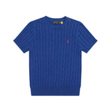 Ralph Lauren Knitted sweaters Ralph Lauren Knitted Short Sleeved Shirt Small Standard Twist Knitted Crew Neck Short Sleeve