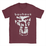 Men T-Shirt Bauhaus Funny Cotton Tee Shirt Short Sleeve