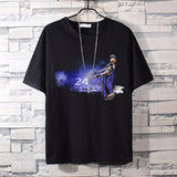 Basketball Sports T Shirt Basketball Sports Kobe James Loose-Fitting Pure Cotton Short Sleeves T-Shirt