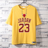 Basketball Sports T Shirt Nba23 Basketball Clothes Short Sleeve T-Shirt Men'S Loose Student Casual