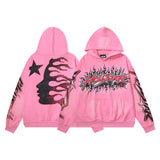 Mens trendy Hoodie & Pants Wash Water Make Old Hoodies Sweater Trousers