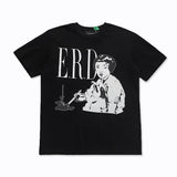 ERD T Shirts Summer Portrait Printing Loose Short Sleeve T-shirt