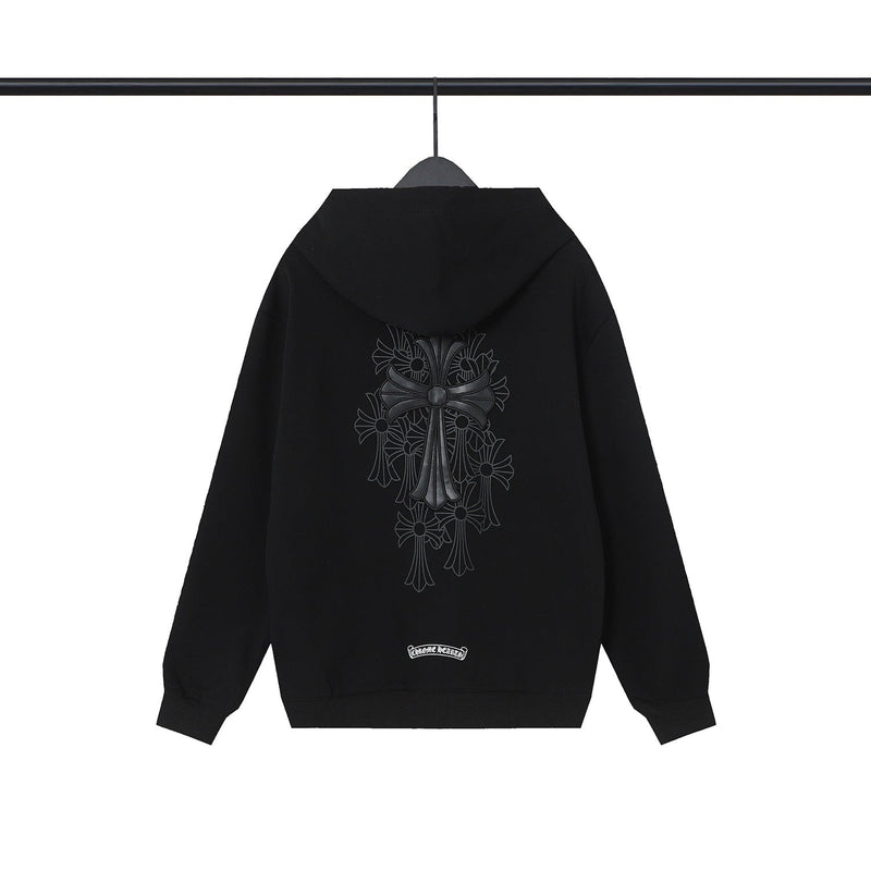 CHH Chrome Heart Hoodie Cross Hooded Jacket Casual Couple