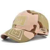 Cap Embroidered Baseball Cap Sun Hat Camouflage Hat