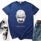 Heisenberg T Shirt Deadly Poison Artist Heisenberg Men's T-shirt Men's and Women's Top