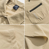 Men's Shirt Short-Sleeved Shirt Men's Summer Loose Casual