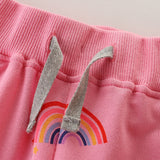 Boy Pants Autumn Girls Sweater Pants Children Printed Sweatpants