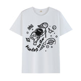 Basketball Sports T Shirt Short-Sleeved T-Shirt Men And Women Half Sleeve T-Shirt Hong Kong Style Handsome
