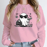 Halloween Ghost Print Pullover For Women New Hoodies