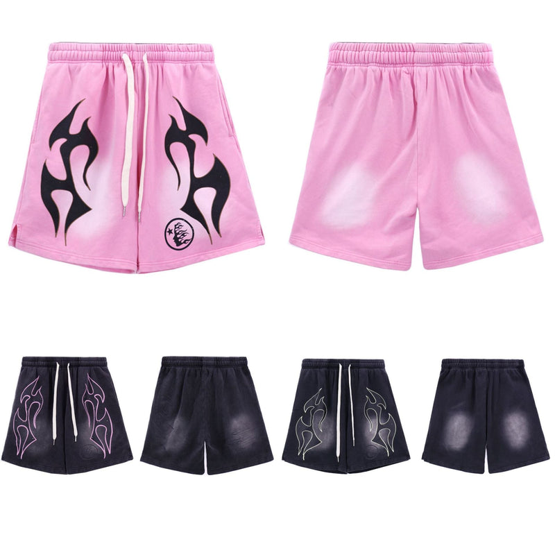 Men Shorts Summer Leisure Sports Wash Split Shorts