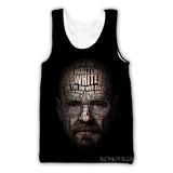 Heisenberg T Shirt Summer Thin Men'S Vest Deadly Poison Master Printing Stylish T-Shirt