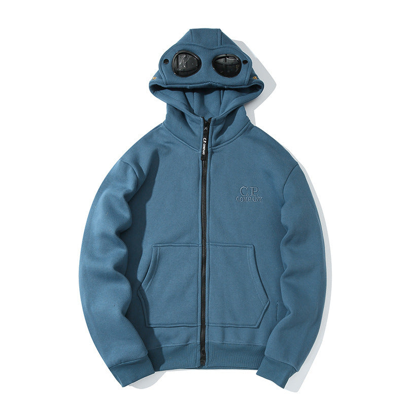 Cp Company Hoodie Autumn and Winter CP Glasses Round