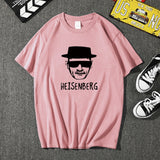 Heisenberg T Shirt Deadly Poison Teacher Fashion Brand Loose Men and Women Short Sleeve