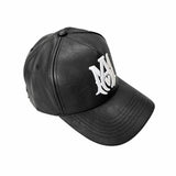Amiri hat embroidery leather