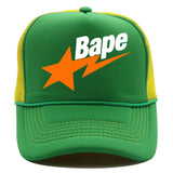 Bathing Ape Hat Baseball Cap Mesh Cap BAPE Sunscreen Cap