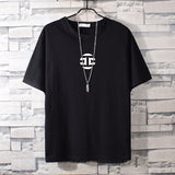 Basketball Sports T Shirt Short-Sleeved T-Shirt Men'S Casual Loose Student