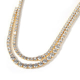 Chains Zircon Clavicle Chain Hip Hop Design Sense ins Royalty Spectrum