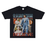 Film Star T Shirt Movie Nostalgia Audrey Hepburn Rome Loose Retro Street T-shirt