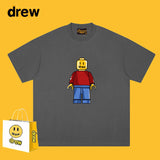 Drew T Shirts Short Sleeve Loose round Neck Short Sleeve