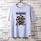 Basketball Sports T Shirt Summer Warrior Curry 3 Basketball Sports Breathable Short Sleeve T-Shirt Male Student