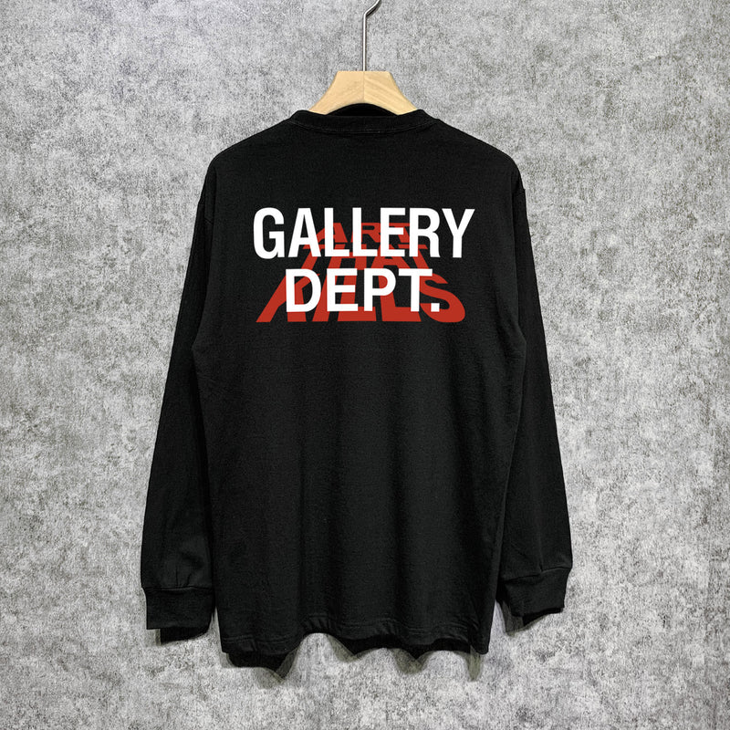 Gallery Dept Long Sleeved Shirt Fashion Brand Long Sleeve Long-Sleeved T-shirt Blouse