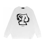Purple Brand Long Sleeve T-Shirt Fashion Loose Long Sleeve Top