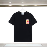 Casablanca T Shirts Rainbow Gate Alphabet