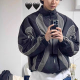 MIJKO Mens Jacket Unisex Short Jacket