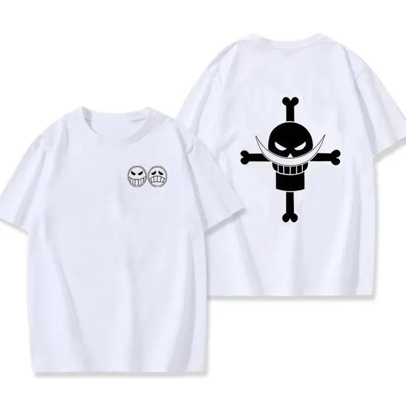 New Pirate Ace Edward Newgate T-shirt Men Women Cosplay