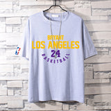 Basketball Sports T Shirt Nba Basketball Wear Sports Short-Sleeved T-Shirt Men'S Student Loose