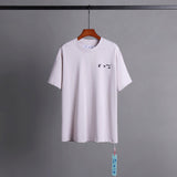 Off Whtie T Shirts Male And Female Trendy Brand Short Sleeve