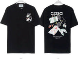 Casablanca T Shirts Rainbow Gate Alphabet