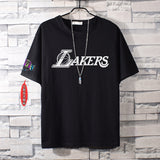 Basketball Sports T Shirt James No. 23 Kobe Short-Sleeved T-Shirt Men'S Loose