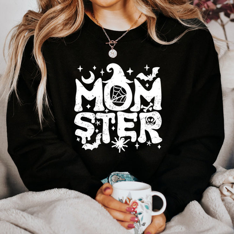 Momster  Halloween Mom Sweater Halloween