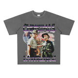 Film Star T Shirt Happy Christmas on the Battlefield Loose Retro Street Cotton T-shirt