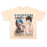 Film Star T Shirt Yonezu Kenshi Poster Commemorative Edition Loose Street T-shirt Men and Women