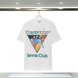 Casablanca T Shirts Rainbow Gate Alphabet