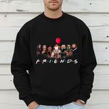 Halloween Friends Hoodies Men Fashion Horror Long Sleeve